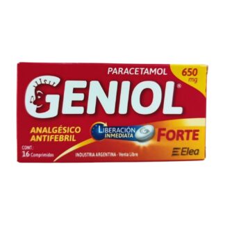 Geniol  Forte 650mg x 16 comprimidos