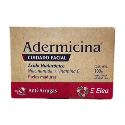 Crema Facial Adermicina Antiarrugas x 100g